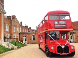 Routemaster bus for weddings in Basingstoke